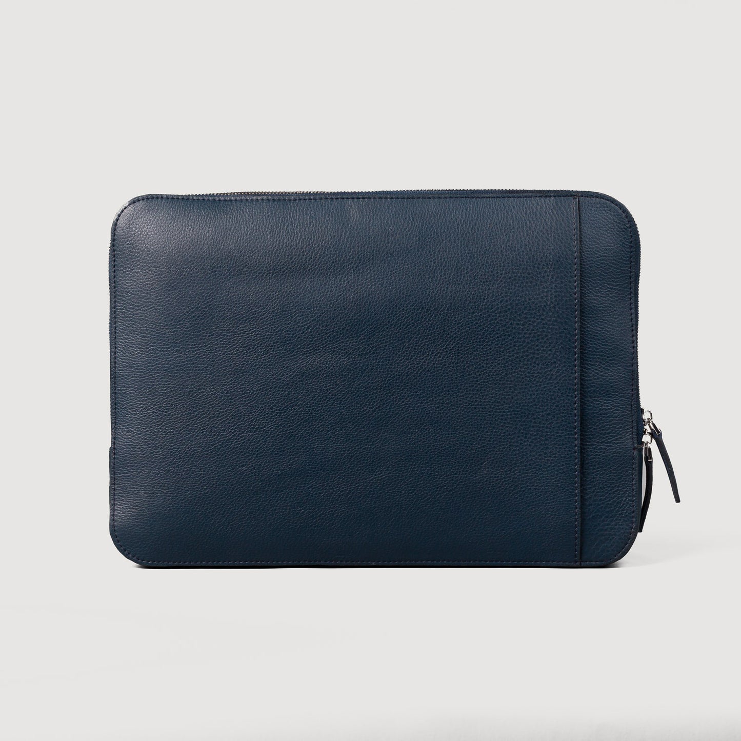 The Baxter Midnight Blue Leather Laptop Sleeve - Fierce Fusion