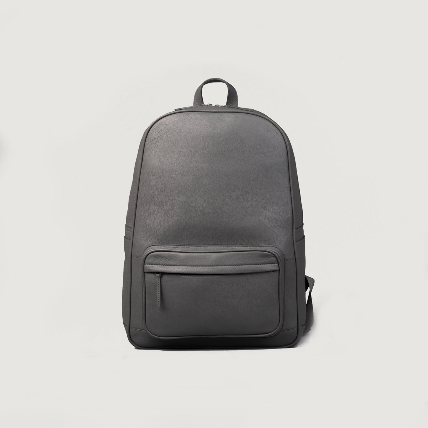 The Philos Grey Leather Backpack - Fierce Fusion