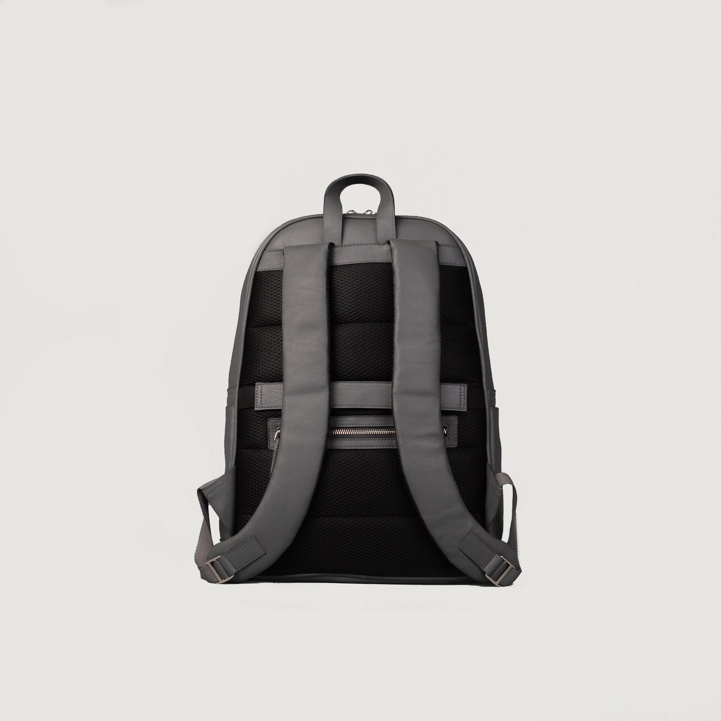 The Philos Grey Leather Backpack - Fierce Fusion
