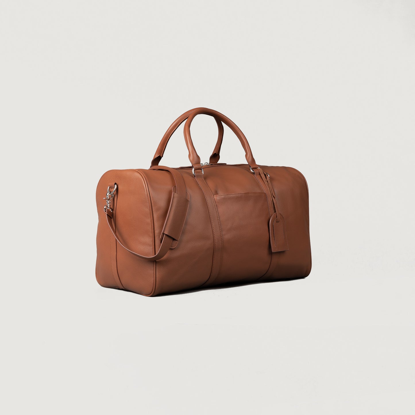 The Darrio Brown Leather Duffle Bag - Fierce Fusion