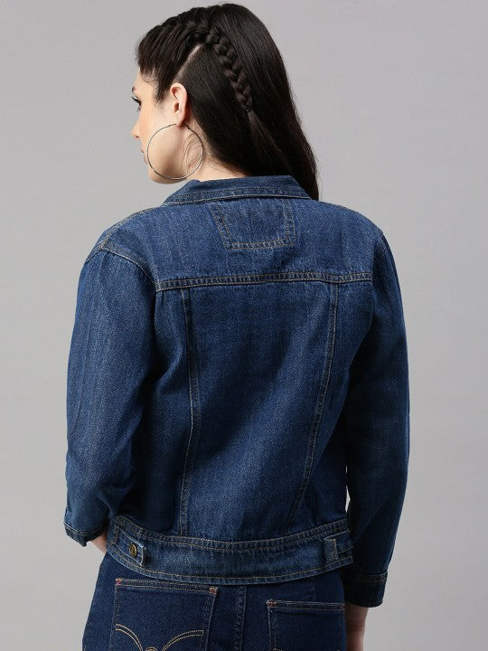 Blue Ember Washed Denim Jacket
