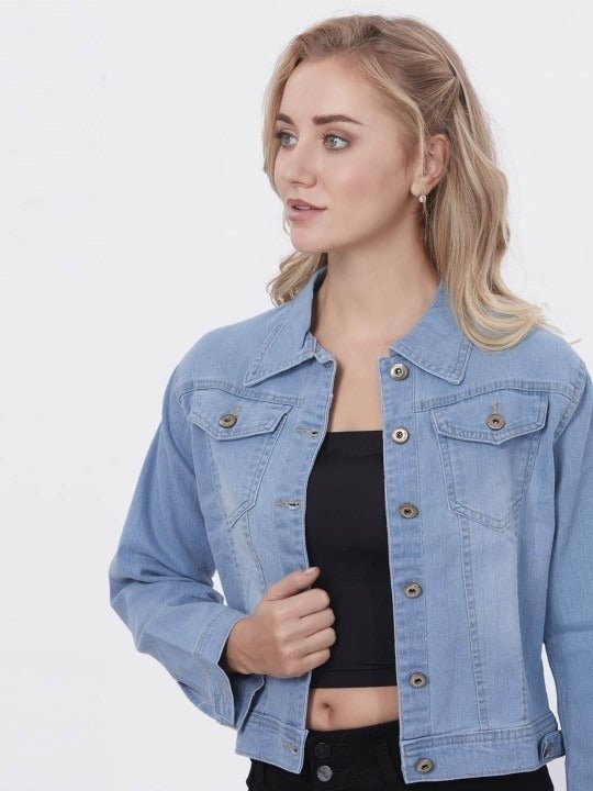 Breeze Crop Denim Jacket