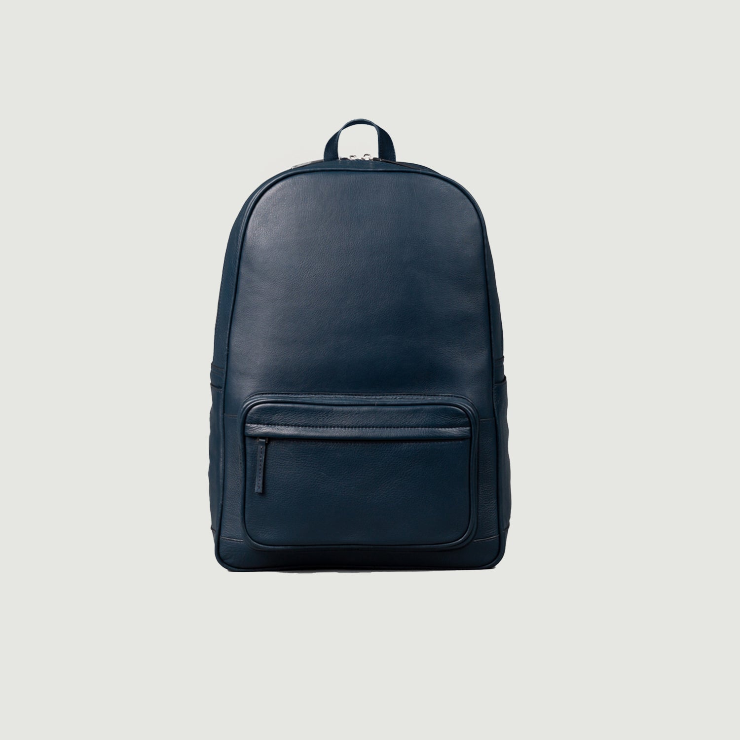 The Philos Midnight Blue Leather Backpack - Fierce Fusion