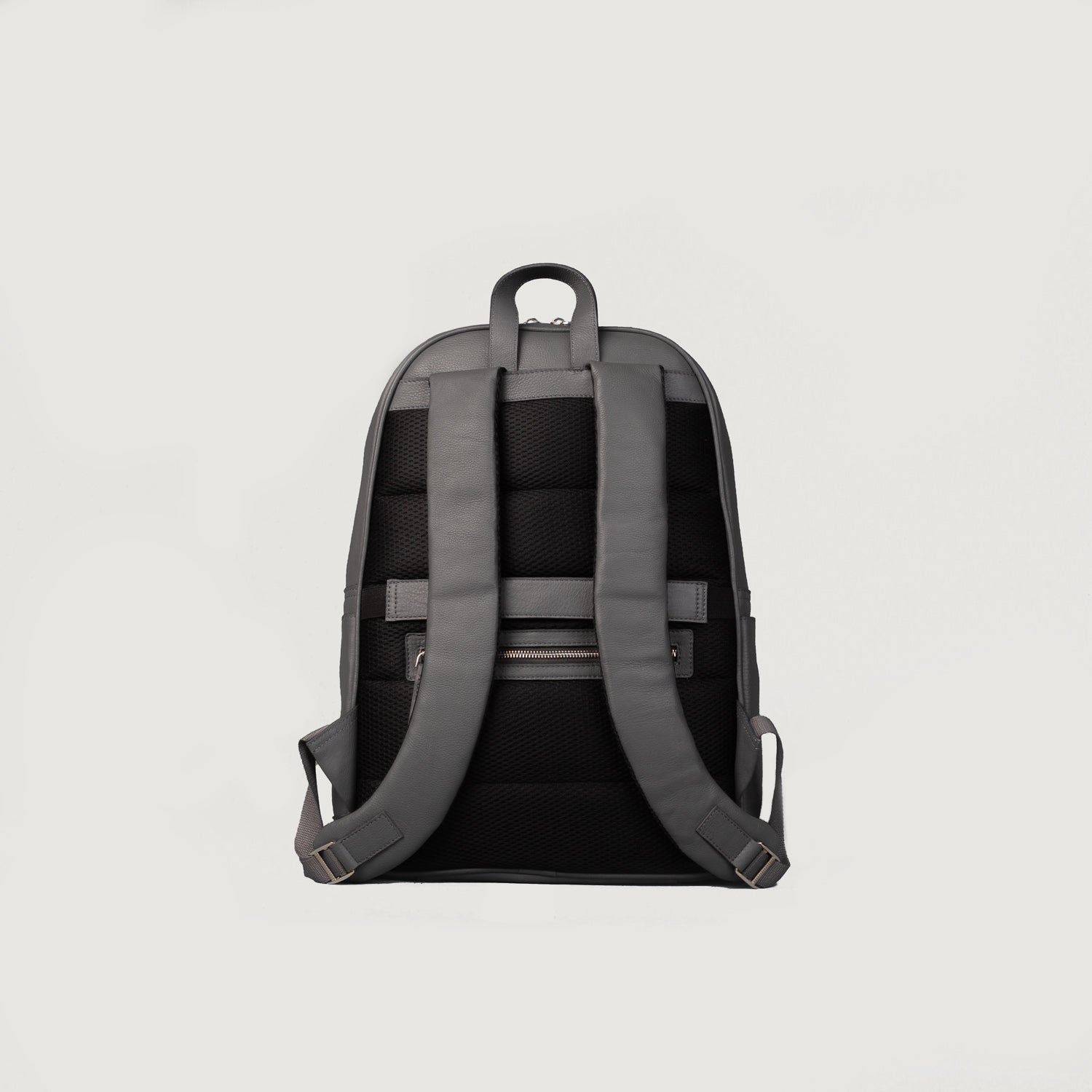 The Philos Grey Leather Backpack - Fierce Fusion