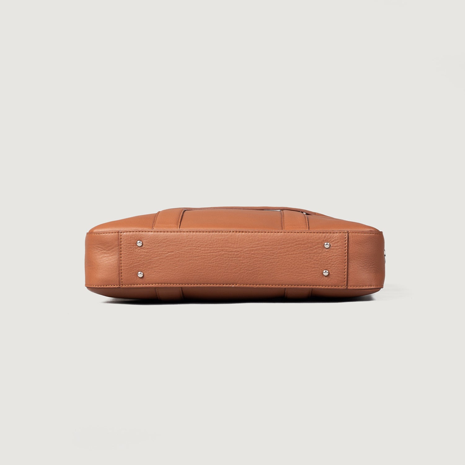 Brown Leather Briefcase - Fierce Fusion