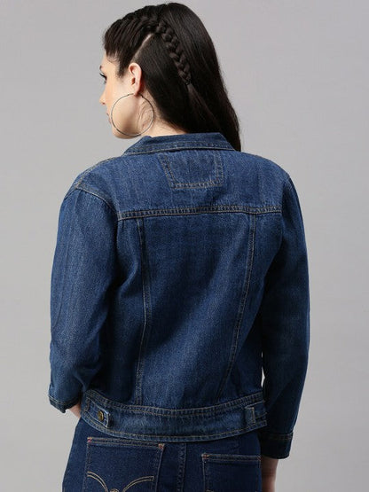 Blue Ember Washed Denim Jacket