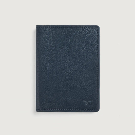 Bernardi Blue Leather Travel Wallet - Fierce Fusion