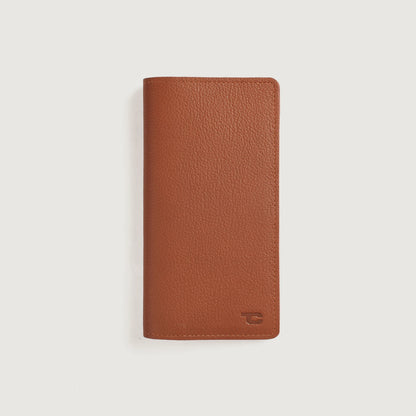 Cameron Brown Leather Long Wallet - Fierce Fusion