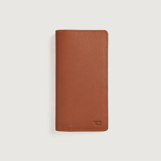 Cameron Brown Leather Long Wallet - Fierce Fusion