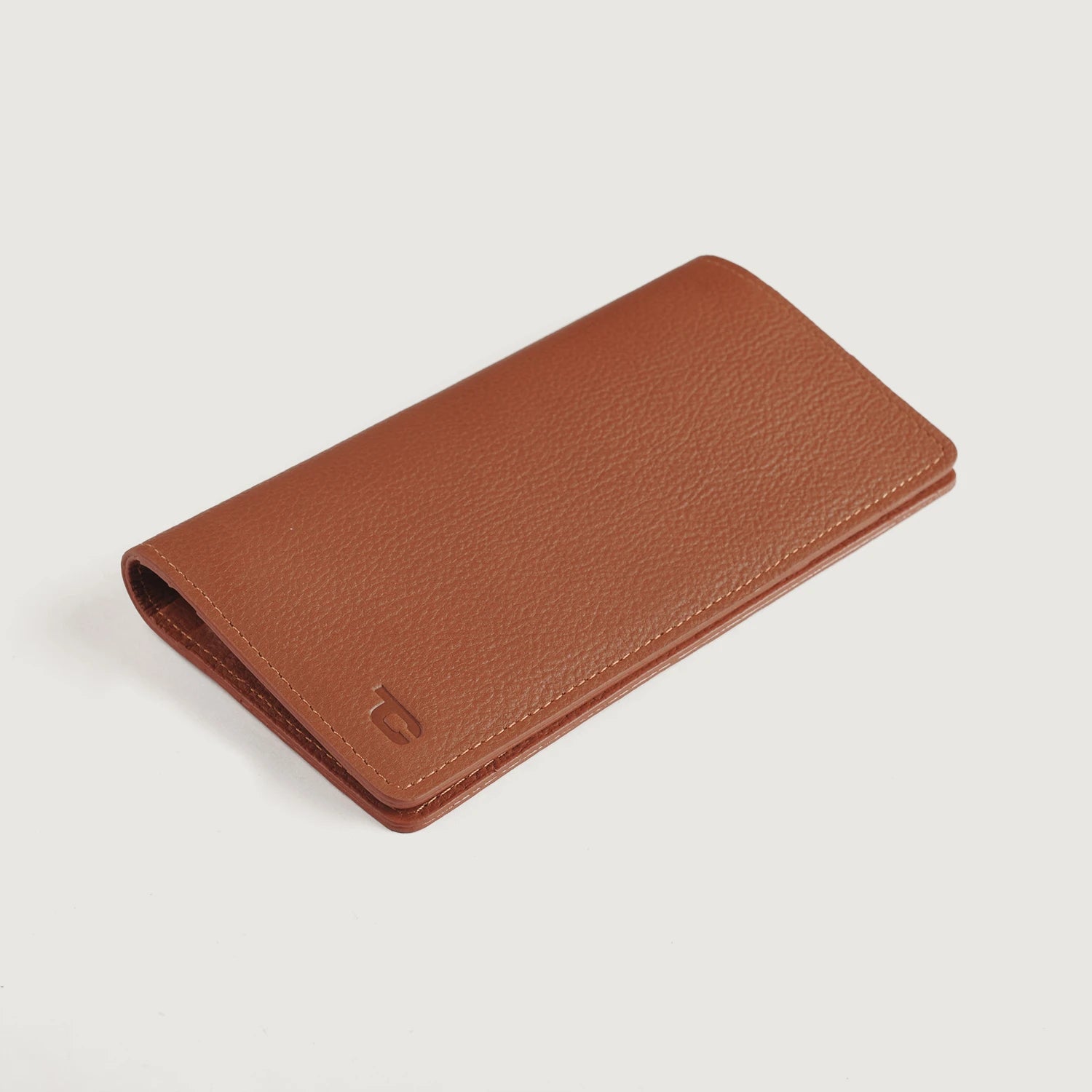 Cameron Brown Leather Long Wallet - Fierce Fusion