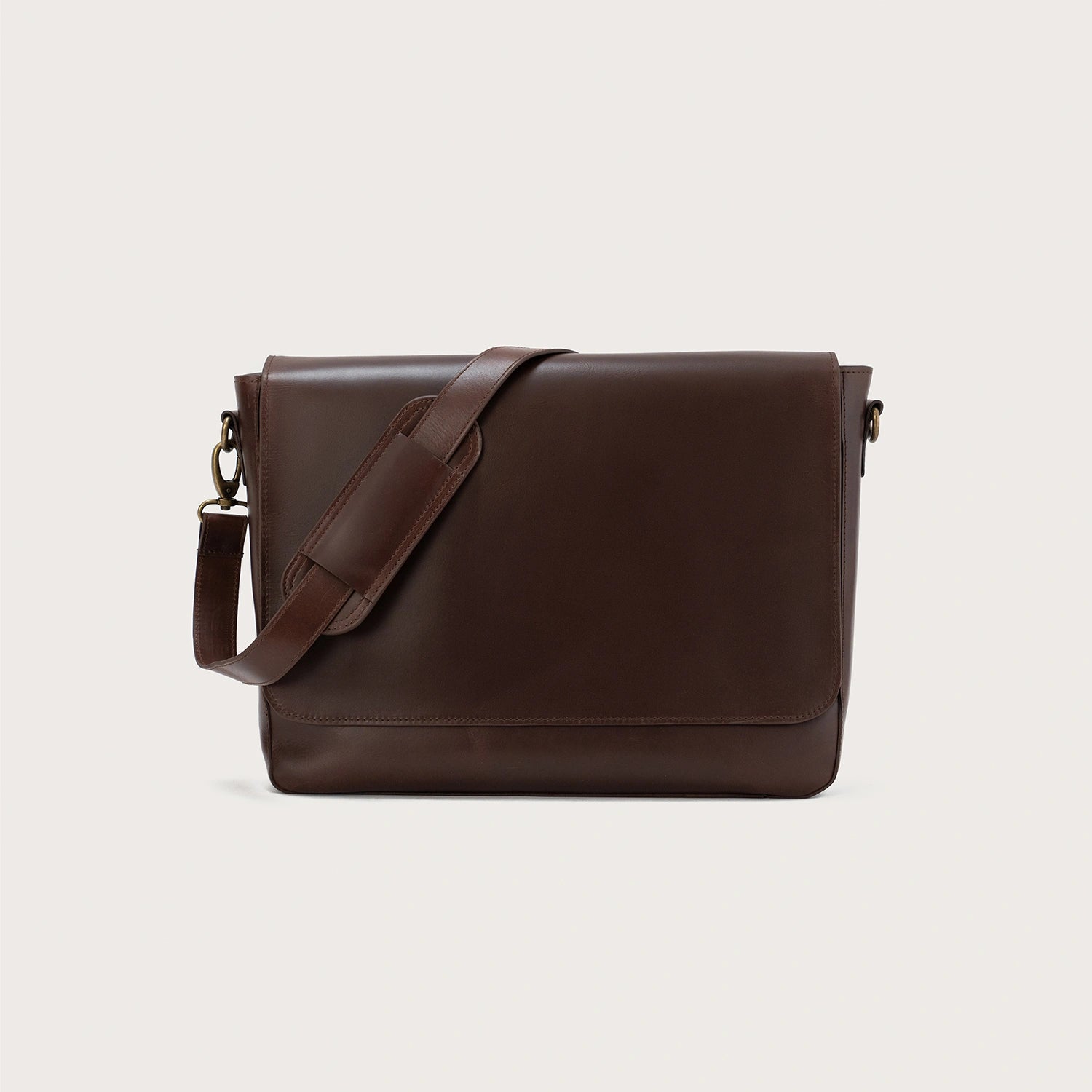 The Carismatico Vintage Brown Leather Messenger Bag - Fierce Fusion