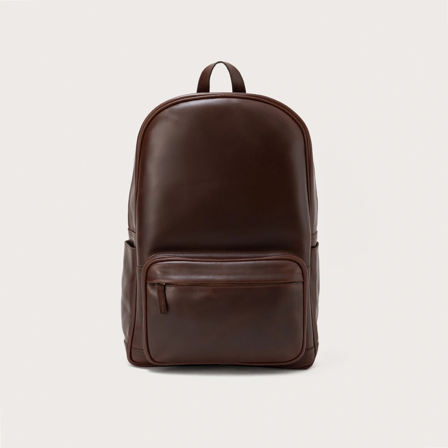 The Philos Vintage Brown Leather Backpack - Fierce Fusion