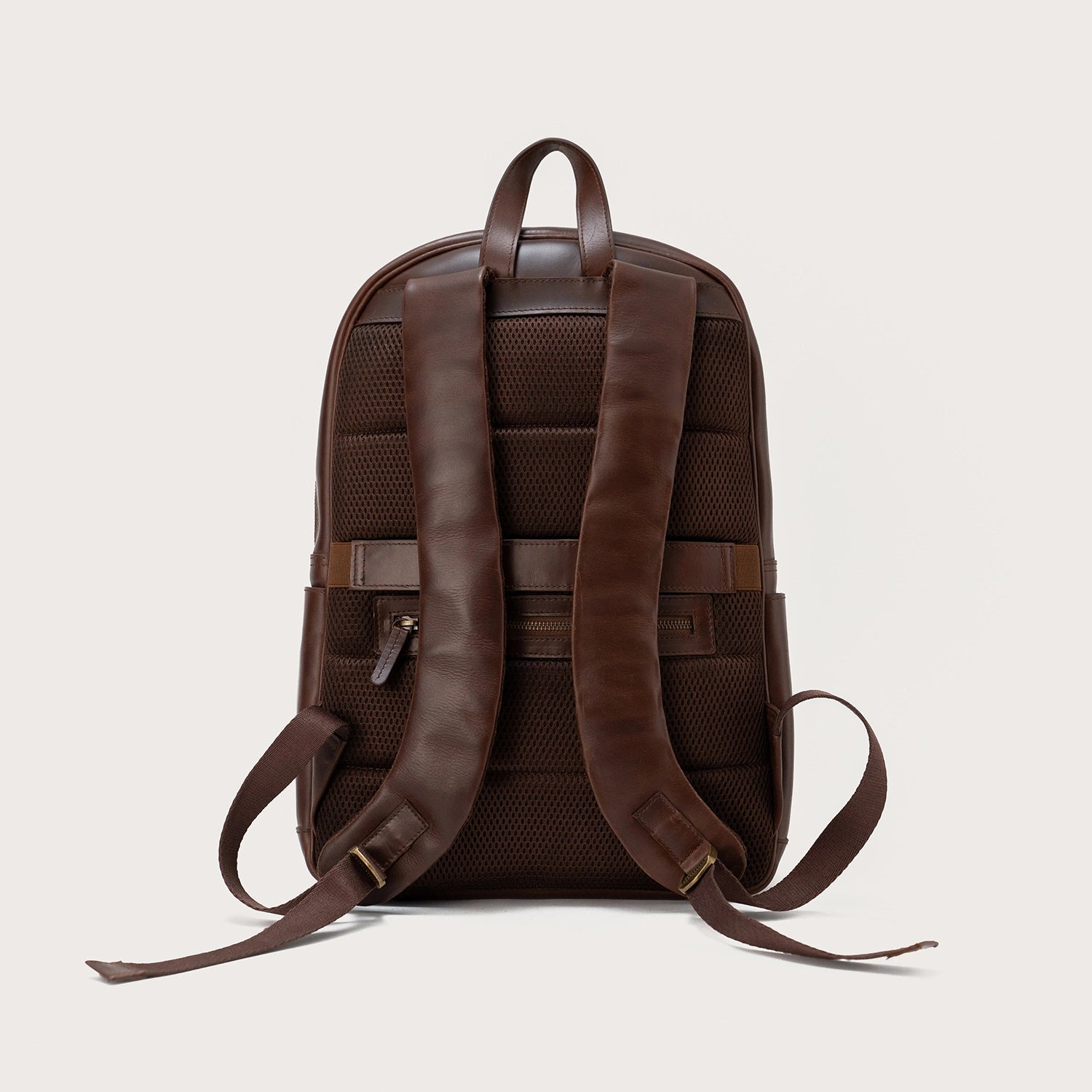 The Philos Vintage Brown Leather Backpack - Fierce Fusion