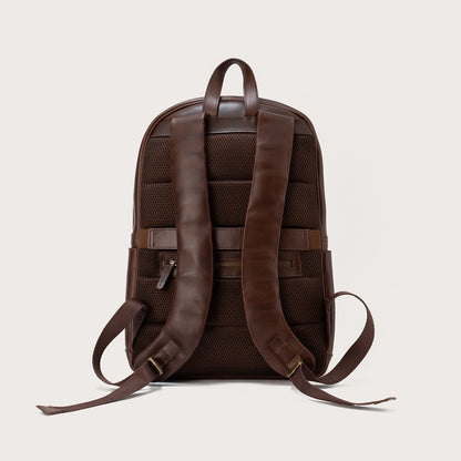The Philos Vintage Brown Leather Backpack - Fierce Fusion