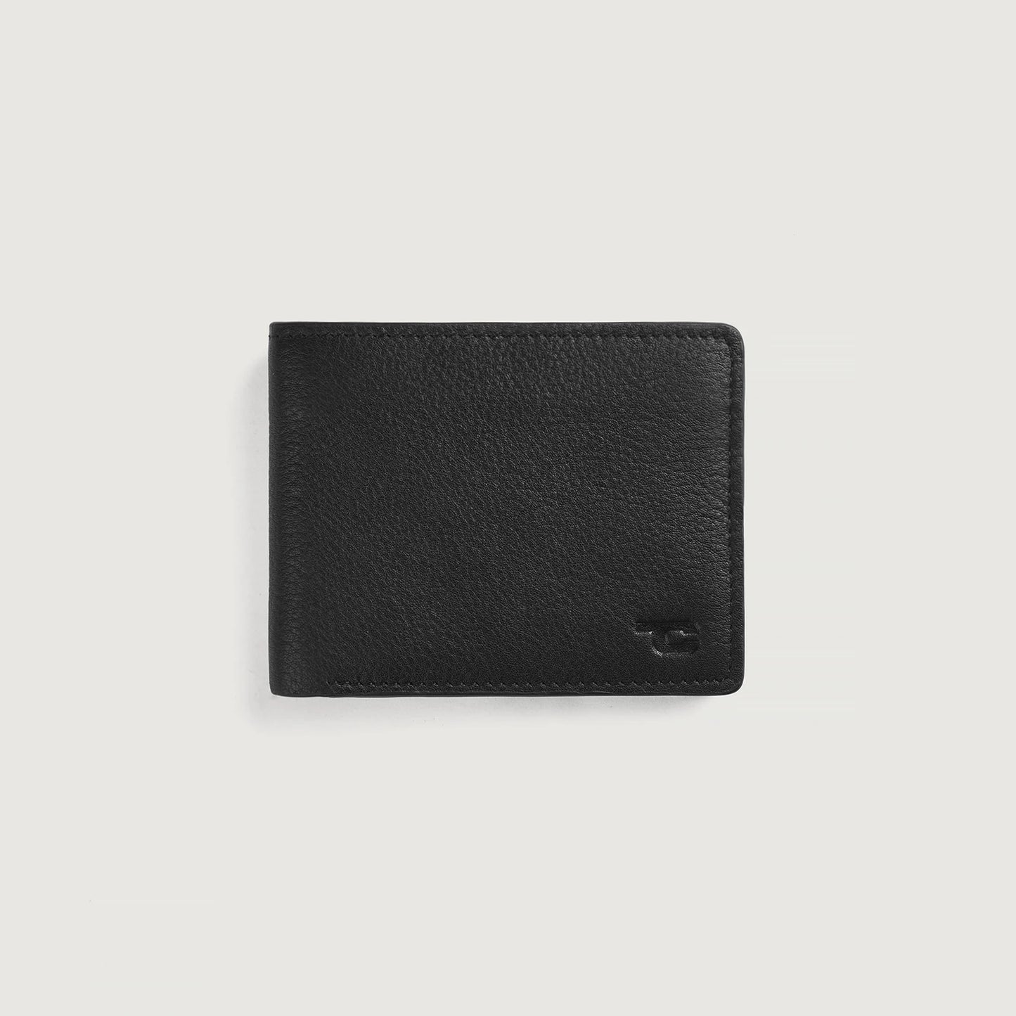 Voren Black Leather Bi-fold Wallet - Fierce Fusion