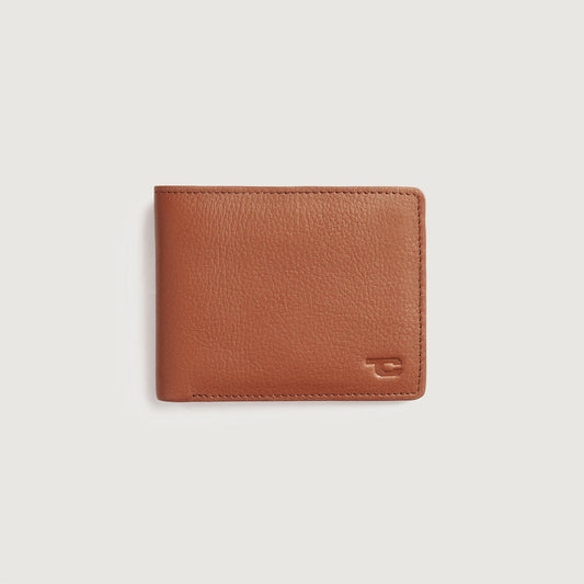 Voren Brown Leather Bi-fold Wallet - Fierce Fusion