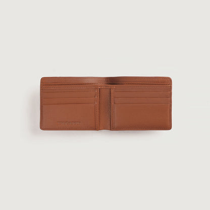 Voren Brown Leather Bi-fold Wallet - Fierce Fusion