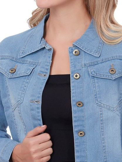 Breeze Crop Denim Jacket